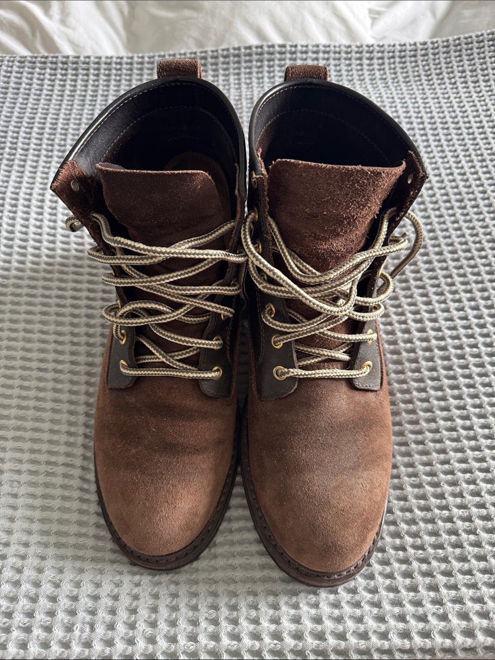 Filson Service Boots - Brown Suede Hiking Boots